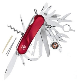 Нож швейцарский Wenger Classic S54 красный - Фото №2