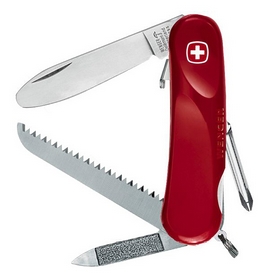 Нож швейцарский Wenger Junior 9 красный