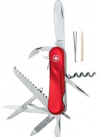 Нож швейцарский Wenger Junior 3 красный - Фото №2