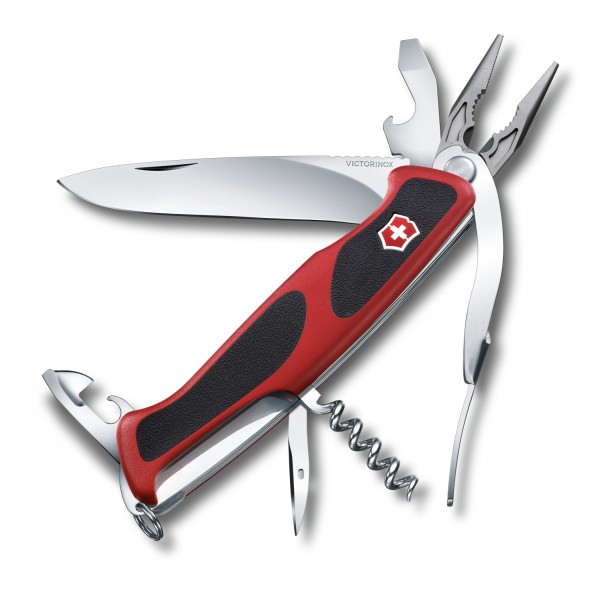

Нож швейцарский Victorinox RangerGrip 74 0.9713.C, Красный