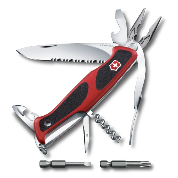 

Нож швейцарский Victorinox RangerGrip 174 Handyman 0.9728.WC, Красный