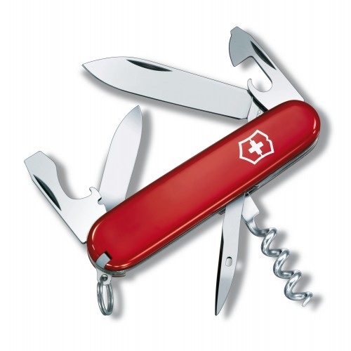 

Нож швейцарский Victorinox Tourist 84 мм красный