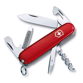 Нож швейцарский Victorinox Sportsman 84 мм красный