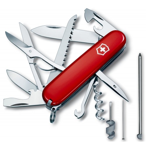 

Нож швейцарский Victorinox Huntsman 1.3715, Красный