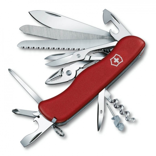 

Нож швейцарский Victorinox Workchamp 111 мм, Красный