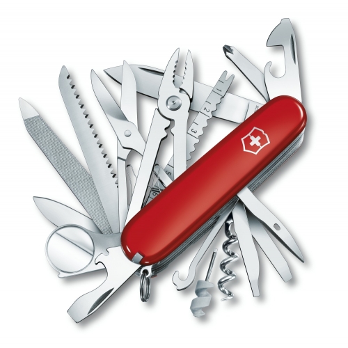 

Нож швейцарский Victorinox Swisschamp 1.6795, Красный