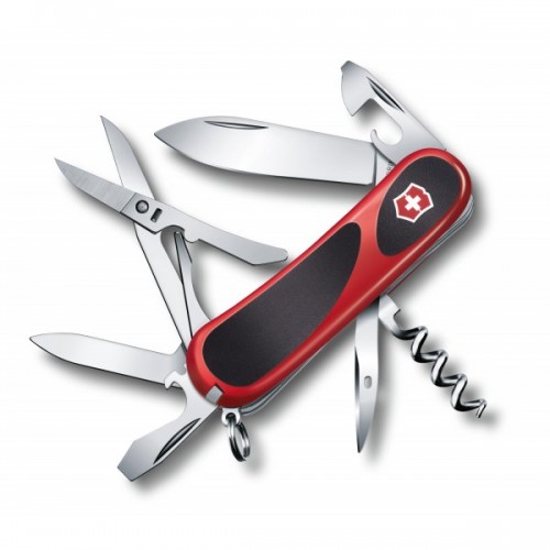 

Нож швейцарский складной Victorinox EvoGrip 14 23903.C, Красный