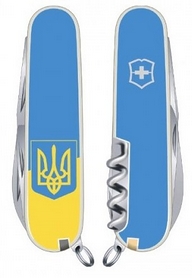 Нож швейцарский Victorinox Spartan Ukraine 91 мм 1.3603.7R3 - Фото №2