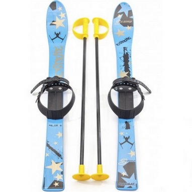 Лыжи детские Marmat Extreme Sport Junior 90 см голубые
