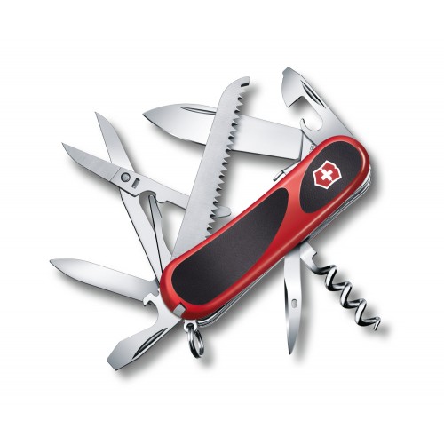 

Нож швейцарский складной Victorinox EvoGrip S17, Красный