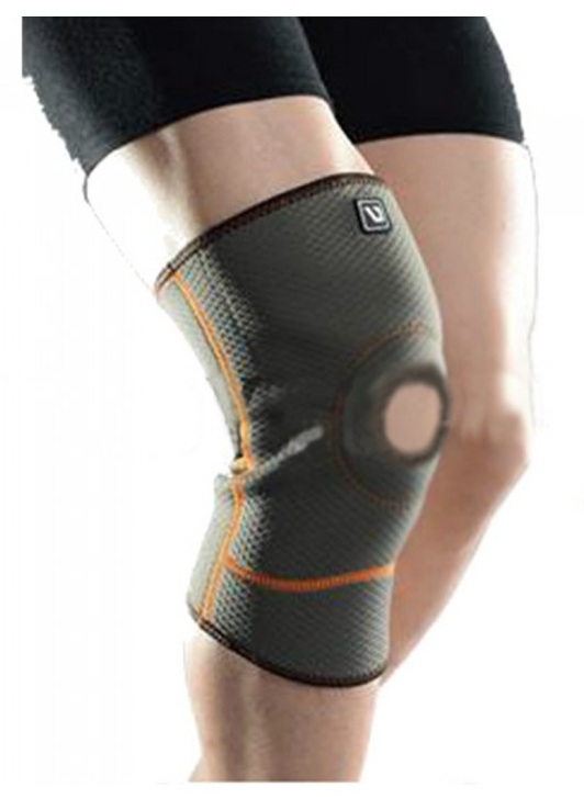 

Наколенник спортивный Live UP Knee Support Gray LS5636 - S/M (28-40 см), Серый