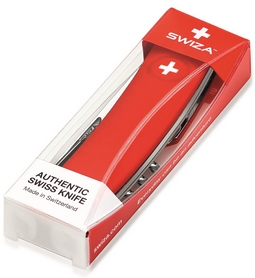 Нож швейцарский Swiza D01 красный - Фото №3