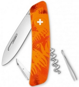 Нож швейцарский Swiza C01 Filix оранжевый