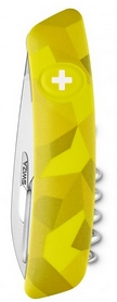 Нож швейцарский Swiza C01 Velor желтый - Фото №2