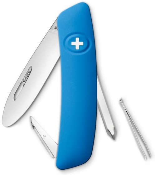 

Нож швейцарский детский Swiza J02 Junior синий