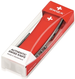 Нож швейцарский Swiza D03 красный - Фото №4
