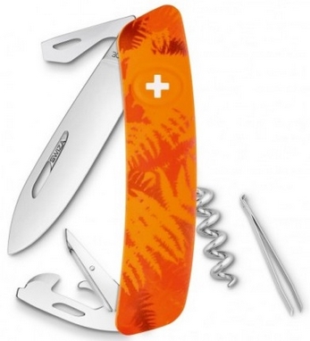 Нож швейцарский Swiza C03 Filix оранжевый