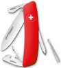 Нож швейцарский Swiza D04 красный