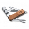 Нож швейцарский Victorinox NailClip Wood 580 65 мм