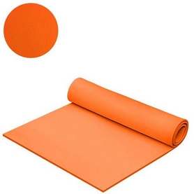 Коврик для фитнеса Mega Foam Универсальний 6 мм оранжевый