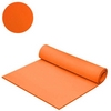 Килимок для фітнесу Mega Foam Універсальний 6 мм помаранчевий