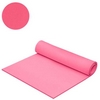 Килимок для фітнесу Mega Foam Універсальний 6 мм рожевий