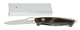 Нож швейцарский Victorinox RangerGrip 61 130 мм зеленый/черный - Фото №4