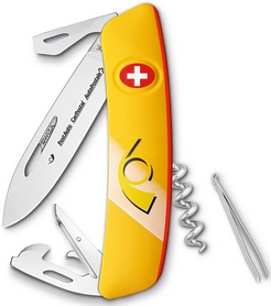 Нож швейцарский Swiza D03 PostCar оранжевый