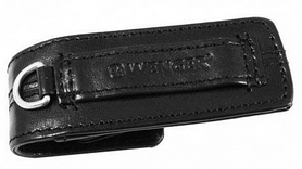 Распродажа*! Чехол для ножа кожаный 65 мм Wenger 6.68.33 - Фото №3