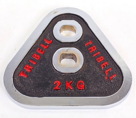 Гантели наборные хромированные в коробке Ateel SC-80205 20 кг - Фото №2