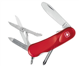 Нож швейцарский Wenger Junior 13 красный