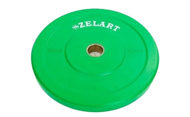 Диск бамперный 10 кг Zelart Z-Top ТА-5125-10