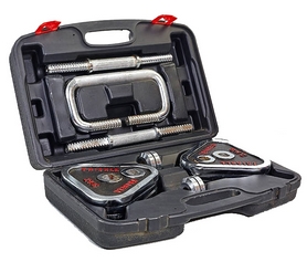 Гантели наборные хромированные в коробке Ateel SC-80205 20 кг