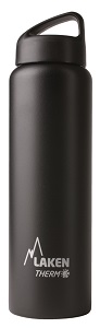 

Термофляга Laken St. steel thermo bottle 18/8 TA10N Black 1 л, Черный