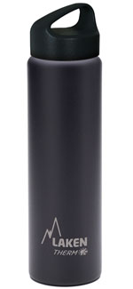 

Термофляга Laken St. steel thermo bottle 18/8 TA7N Black 0.75 л, Черный