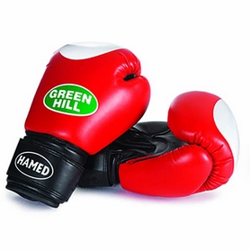 Перчатки боксерские Green Hill Hamed красные