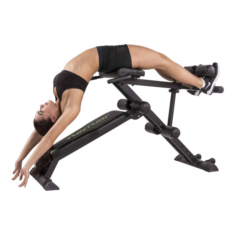 Скамья для пресса и гиперэкстензий Tunturi CT80 Core Trainer - купить в ...