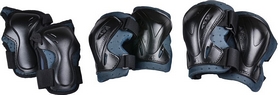 Защита для катания (комплект) Rollerblade Pro 3 Pack серая, размер - S - Фото №2