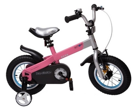 Велосипед детский RoyalBaby Buttons Alu - 12", розовый (RB12-16-PNK)