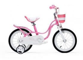Велосипед детский RoyalBaby Little Swan 2017 - 14", розовый (RB14-18-PNK)