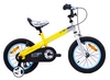 Велосипед детский RoyalBaby Buttons - 14", желтый (RB14-15M-YEL)