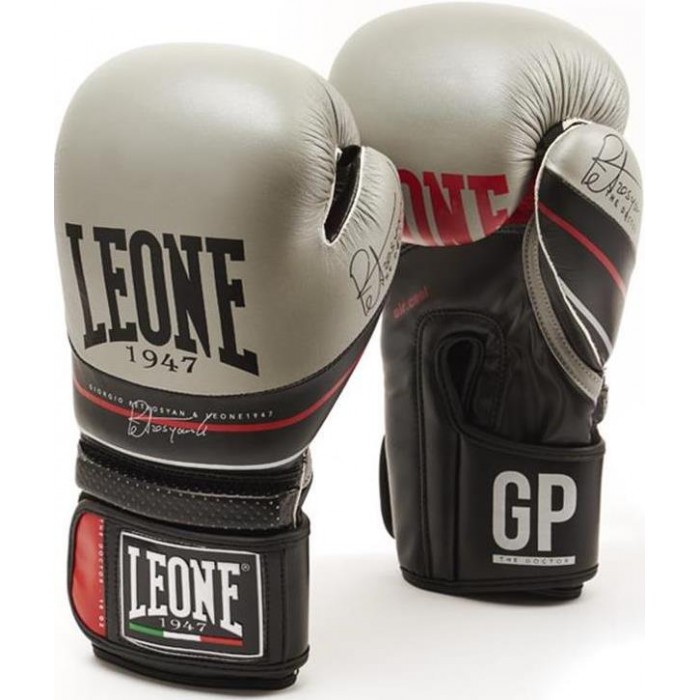

Перчатки боксерские Leone Doctor Black, Черный