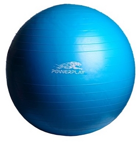 Мяч для фитнеса (фитбол) PowerPlay 4001 75см голубой