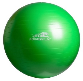 Мяч для фитнеса (фитбол) PowerPlay 4001 65см зеленый