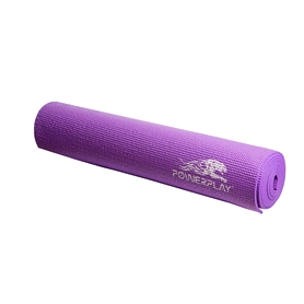 Коврик для йоги (йога-мат) PowerPlay 4010 6 мм purple - Фото №3