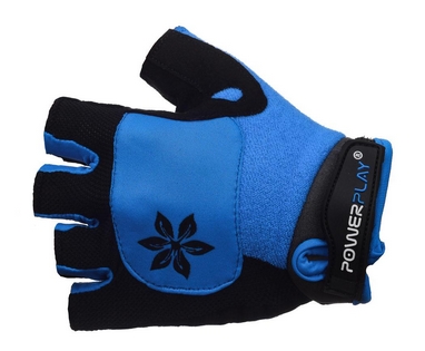 Перчатки велосипедные женские PowerPlay 5284 D синие
