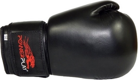 Перчатки боксерские PowerPlay 3004 черные - Фото №2