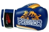 Перчатки боксерские PowerPlay 3005 Predator Wolf синие - Фото №2