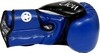 Перчатки боксерские PowerPlay 3006 Predator Lion синие - Фото №3