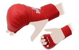 Накладки (перчатки) для карате Daedo BO-5076-R красные